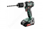 Аккумуляторная дрель Metabo SB 18 L BL 2х2.0 LiIon,кейс