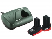 Набор Metabo Basic-Set 10.8 В 1x2.0 1x5.2 Ач +ЗУ