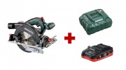 Аккумуляторная дисковая пила Metabo KS 18 LTX 57 1х3.5ач lihd+зу asc30-36 (T03480)