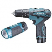 Аккумуляторная дрель Makita HP330DWLE