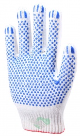 Перчатки х/б с ПВХ "Стандарт +"