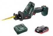 Пила сабельная METABO SSE18LTX Compact (T0334) 1х3,5 Ач LiHD, ЗУ ASC 