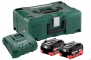 Metabo Basic-Set 18В 2хLiHD 8.0 Ач+ASC Ultra + ML