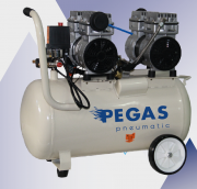 Компрессор PEGAS PG-800*2 БЕЗМАСЛЯНЫЙ