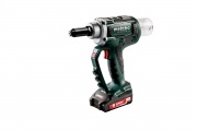 Аккумуляторный заклепочный пистолет Metabo NP 18 LTX BL 5.0, 2х2.0Ач