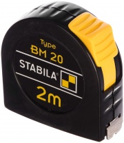 Рулетка  STABILA тип BM 20 2м х 12,5мм   