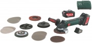 Аккум. УШМ Metabo W 18 LTX 125 Quick Inox Set 2х5.2Ач