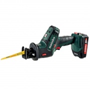 Аккумуляторная сабельная пила Metabo SSE 18 LTX Compact, 18В, 2х2.0 Li-ion, кейс