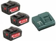 Набор Metabo Basic-Set 5.2 (3x5,2Ач+ASC 30-36)