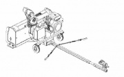 Подрамник с электролифтом BERCOMAC 700457-1 для переднего навесного оборудования