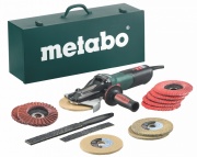 Угловая шлифмашина Metabo WEVF 10-125 Quick Inox SET