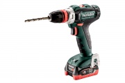 Аккумуляторная дрель Metabo PowerMaxx BS 12 Q 2х4.0 LiIon,кейс