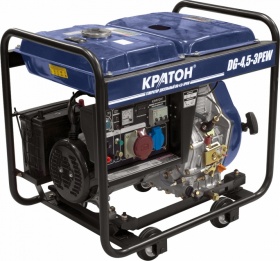 Дизельный генератор КРАТОН DG-4,5-3PEW