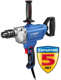Дрель-миксер реверсивная, ЗУБР Профессионал ЗДМ-1200 РММ2