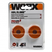 Катушка с леской WORX WA0004 для WG150/151E, 2 шт.