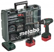 Аккумуляторная дрель Metabo BS 12 NiCd набор