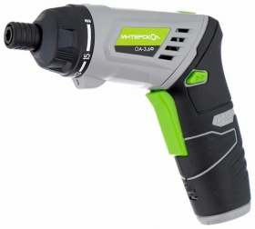 аккумуляторная отвертка (кейс) Интерскол Li-Ion