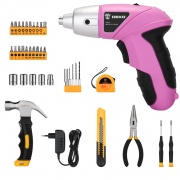 Аккумуляторная отвертка DEKO DKS4 и набор 36 Tools Kit