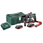 Аккумуляторный перфоратор Metabo KHA 18 LTX, 3р, 3х4 Ач, LiHD