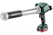 Аккумуляторный пистолет для герметика Metabo KPA 12 600 1х4.0 LiHD