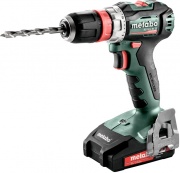 Аккумуляторный шуруповерт Metabo BS 18 L BL Q, 2х2.0 LiIon, кейс