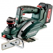 Аккумуляторный рубанок Metabo HO 18 LTX 20-82, 0-2мм, 2х4Ач, Metaloc