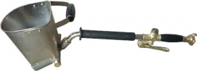 Штукатурный хоппер ковш для стен с ручкой из нержавеющей стали